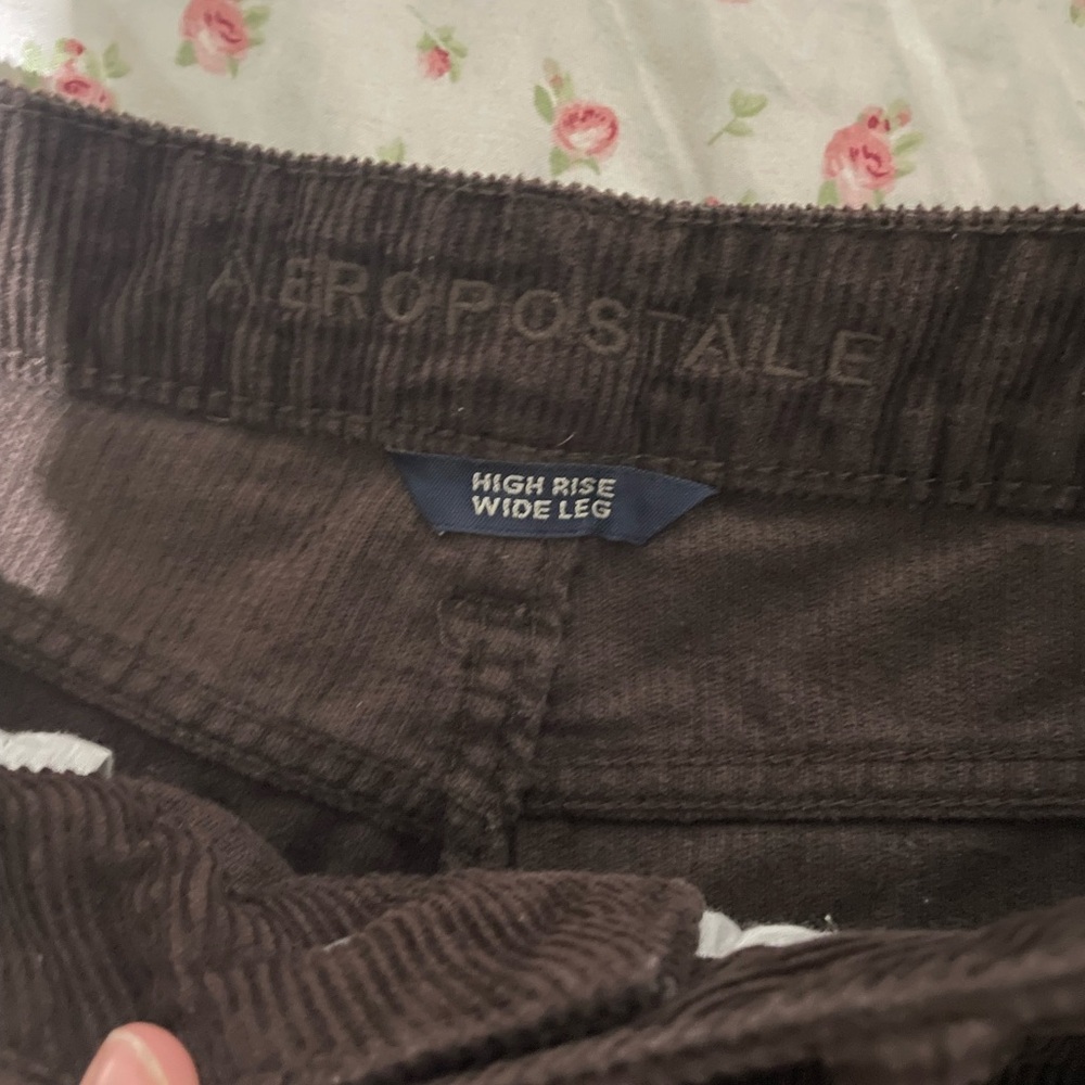 aeropostale straight leg corduroy pants